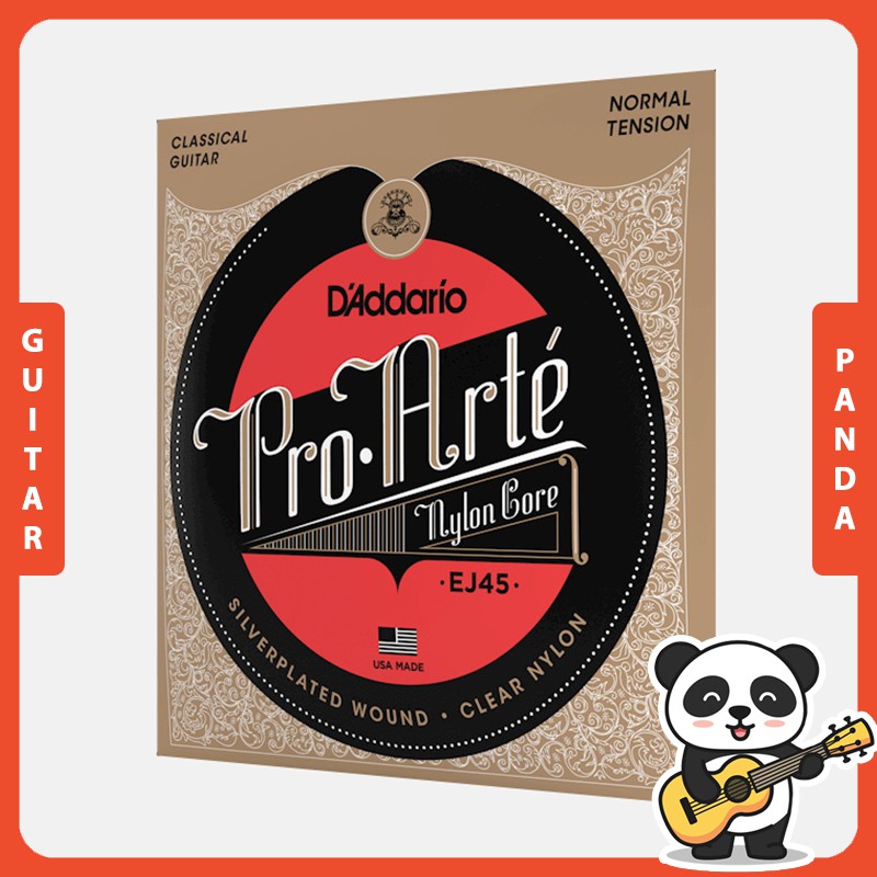 [Chính hãng] Dây Đàn Guitar Classic D'Addario EJ45 Size Normal