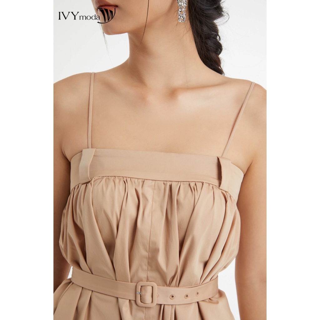 Áo 2 dây nữ dáng xòe IVY moda MS 16B9407