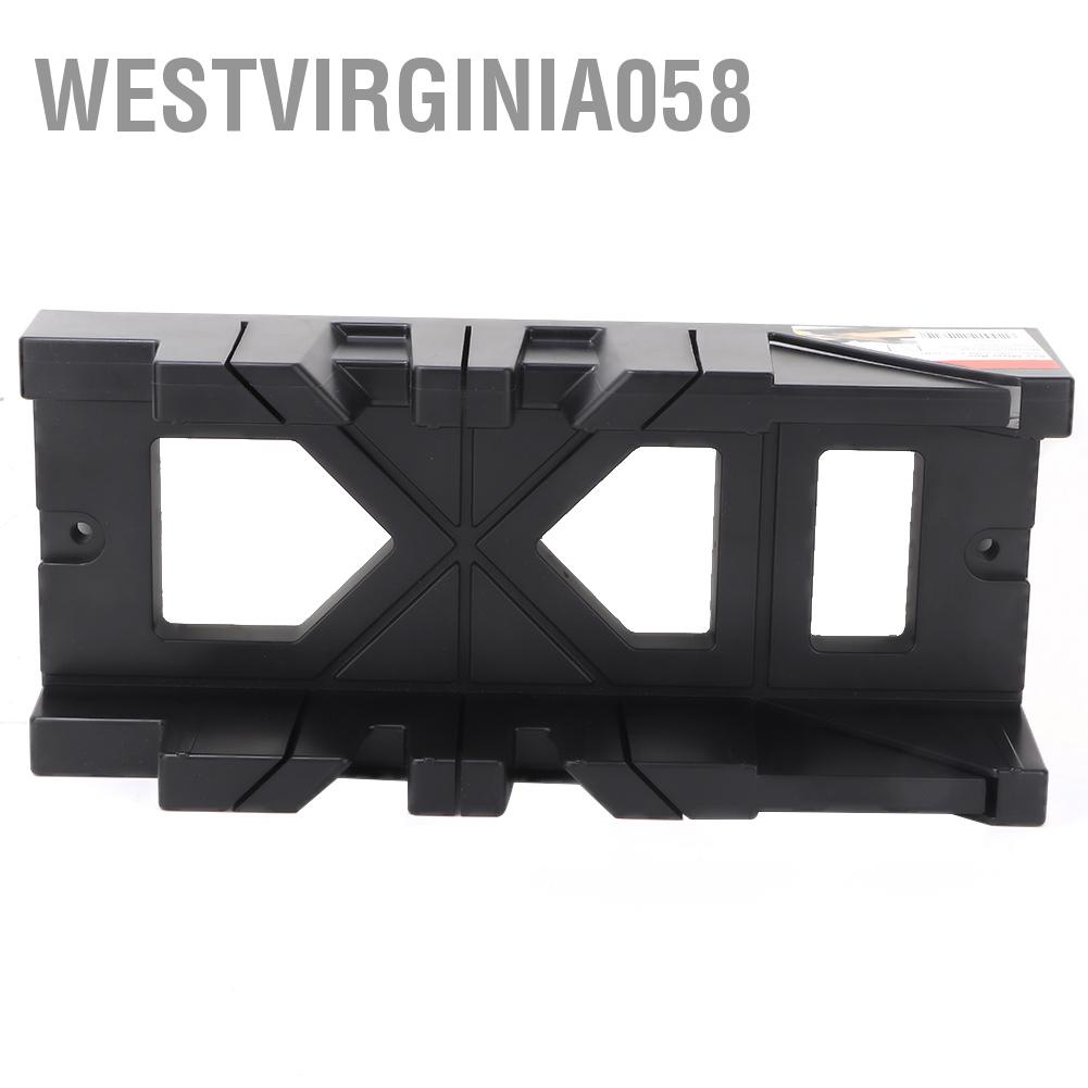 Westvirginia058 Đa chức năng Hộp đựng hộp cưa Mitre 0/45/90 Độ Công cụ cắt thạch cao bằng gỗ