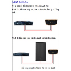 Loa Treble rời MusicArt K3, tép có phân tần, trép Super Tweeter K3 dành cho dàn âm thanh nghe nhạc, hát karaoke hay hơn