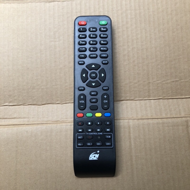 REMOTE ĐIỀU KHIỂN ĐẦU THU SCTV