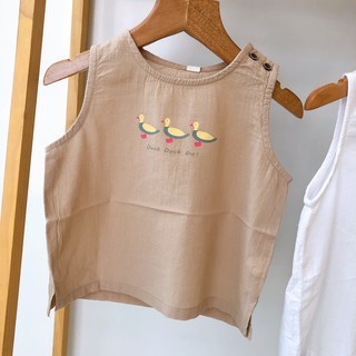 Áo ba lỗ lien con vịt