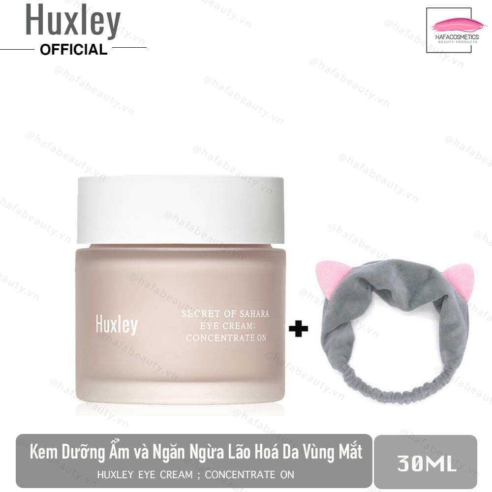 Kem Dưỡng Mắt Huxley Eye Cream; Concentrate On 30ml (+deal 0đ)