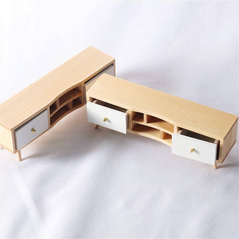 IVORY Mô Hình TV Mini 12cm * 4cm * 3cm Trang Trí Tiểu Cảnh