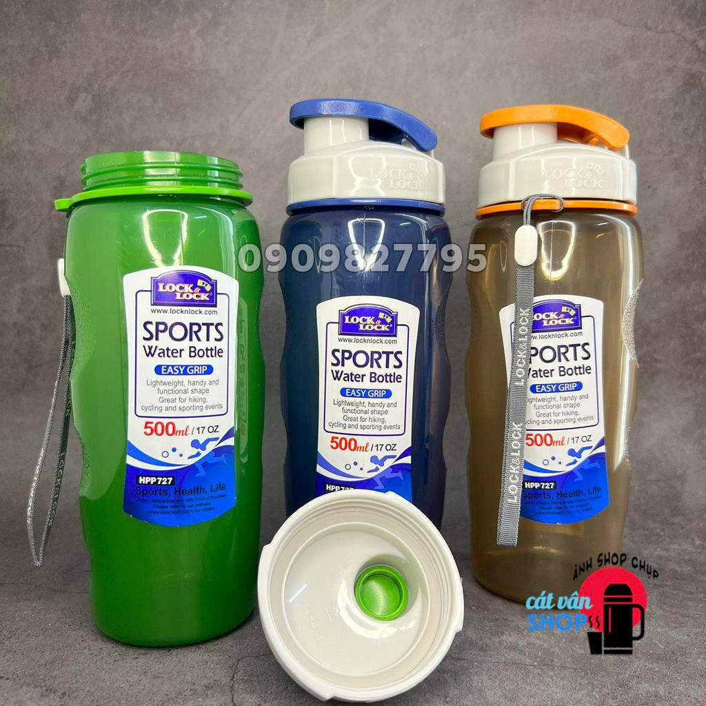 Bình nước thể thao nhựa  Tritan Lock&Lock Sports Water Bottle 500ml HPP727