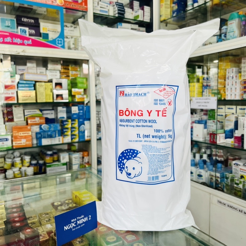 ✅ [Chính Hãng] Bông Y Tế Bảo Thạch (1 kg ) Gòn Bảo Thạch