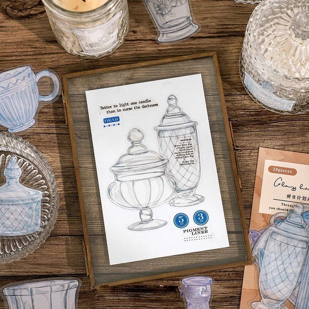 Miếng Dán Trang Trí Sổ Tay DIY Xinh Xắn