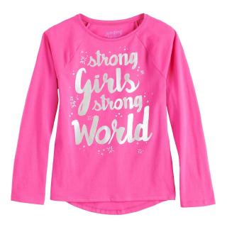Áo dài tay Jumping Beans - Strong Girls Strong World
