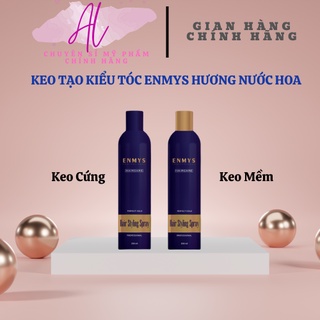 KEO XỊT TÓC HƯƠNG NƯỚC HOA ENMYS (KEO CỨNG VÀ MỀM)