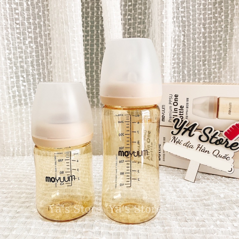Bình sữa Moyuum 170ml-270ml Hàn Quốc