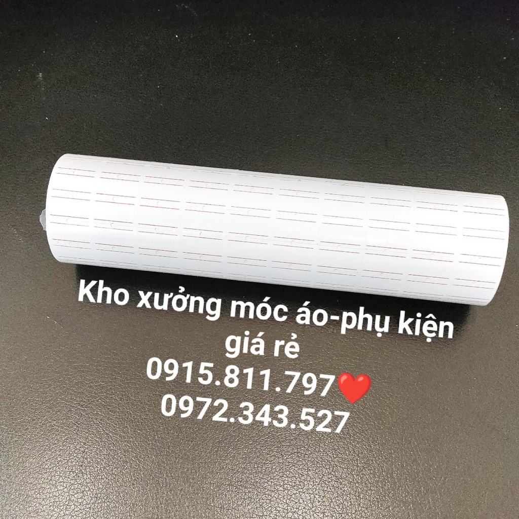 Combo Máy gắn giá - S.úng b.ắ.n giá và lốc tem giá 10 cuộn tem