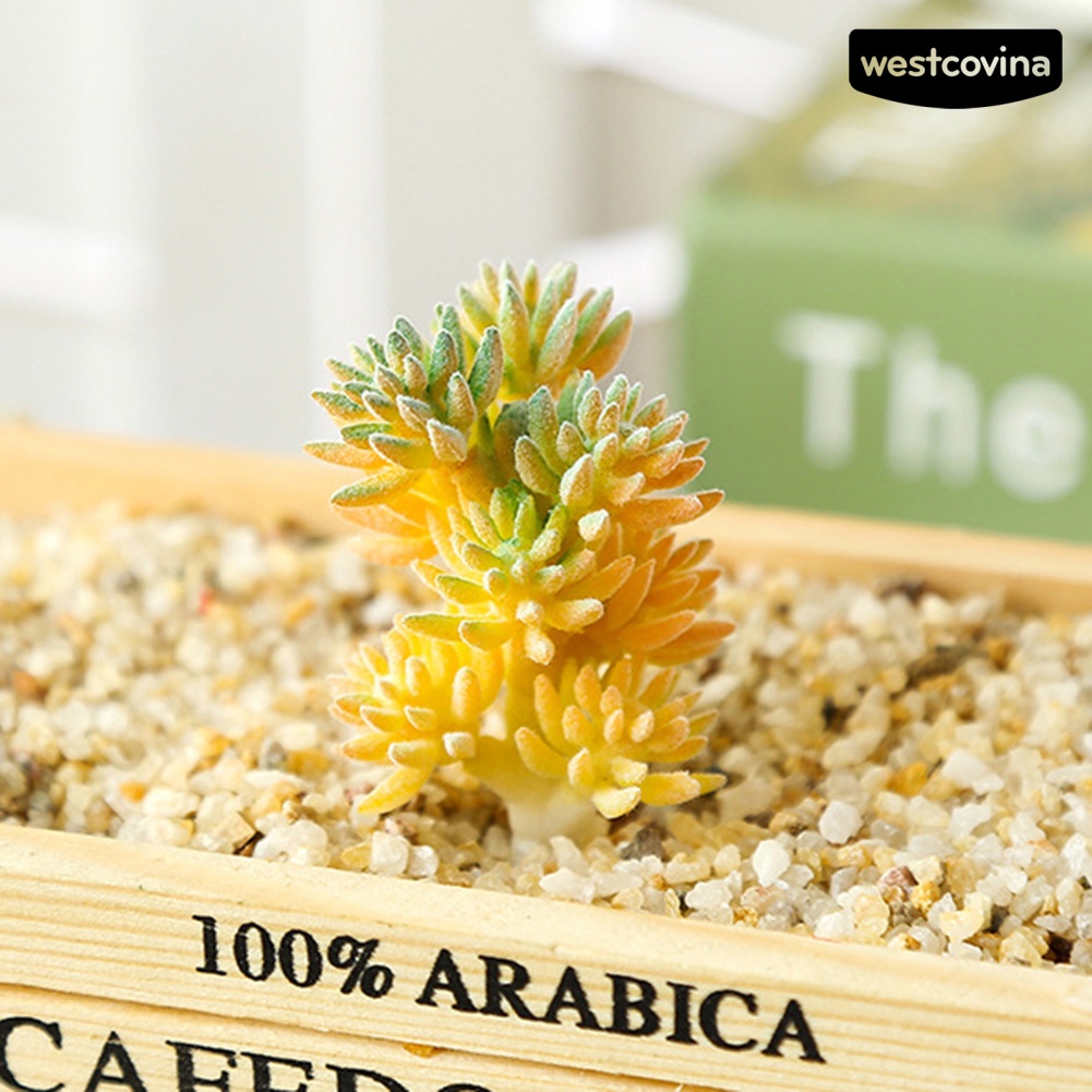 [Hot]⚘1 Cây Sen Đá Giả Trang Trí Văn Phòng