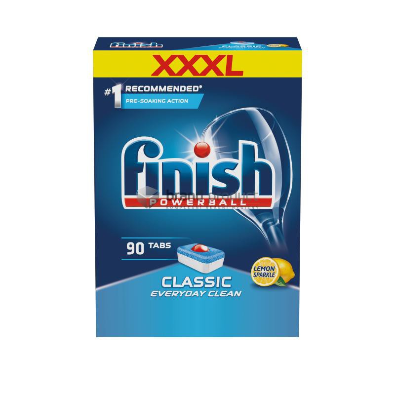 90 Viên rửa bát Finish classic chính hãng, viên finish nhập khẩu ba lan dùng cho máy rửa bát