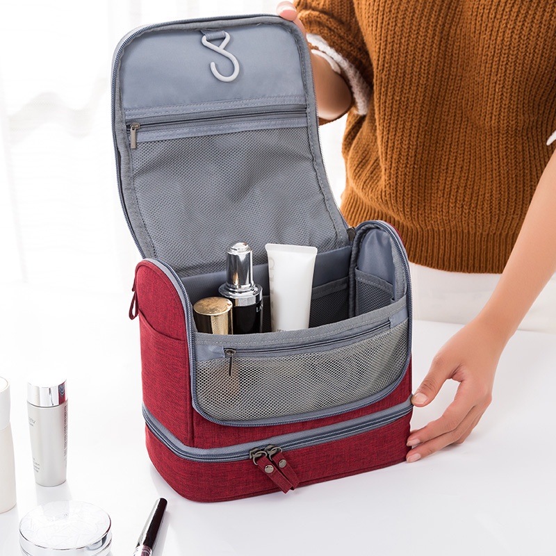 Túi Đựng Mỹ Phẩm Có Móc Treo Tiện Lợi