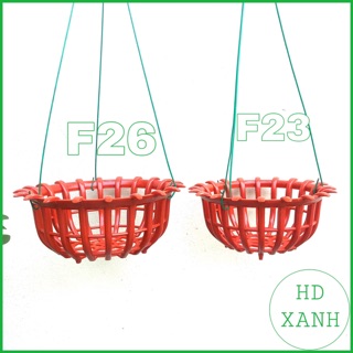 Chậu nhựa dáng sen