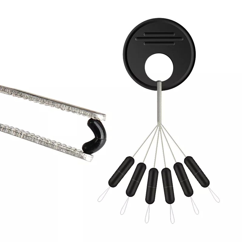 Set 600 phao câu cá bằng cao su chuyên dụng AARON1