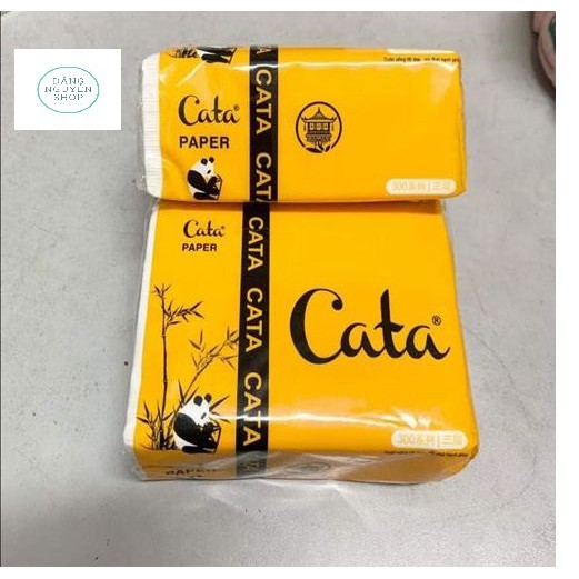 Giấy Ăn Gấu Trúc CATA Thùng 30 Gói