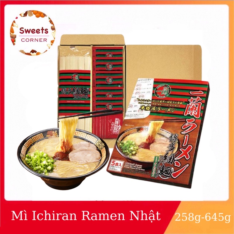 Mì Ramen Ichiran Nhật Bản 645g