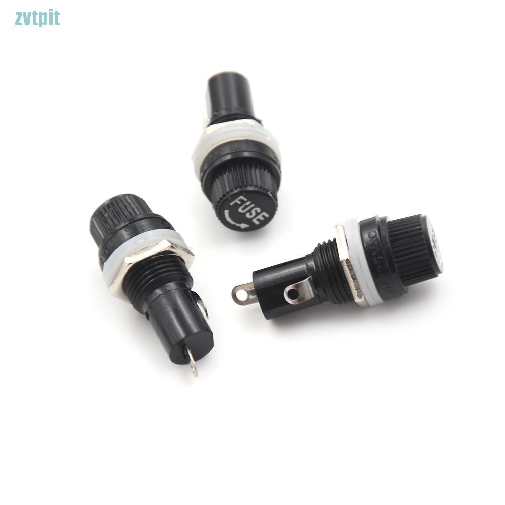 Set 10 Nắp Cầu Chì Ống Thủy Tinh 5x20mm
