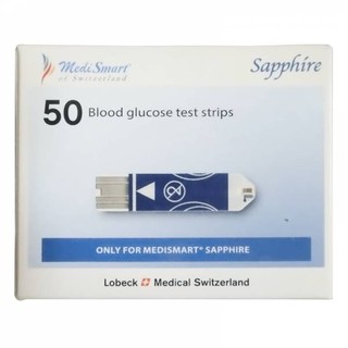 Hộp 50 Que Thử Đường Huyết Máy Sapphire Plus | Hàng Chính Hãng Siêu Thị Y Tế