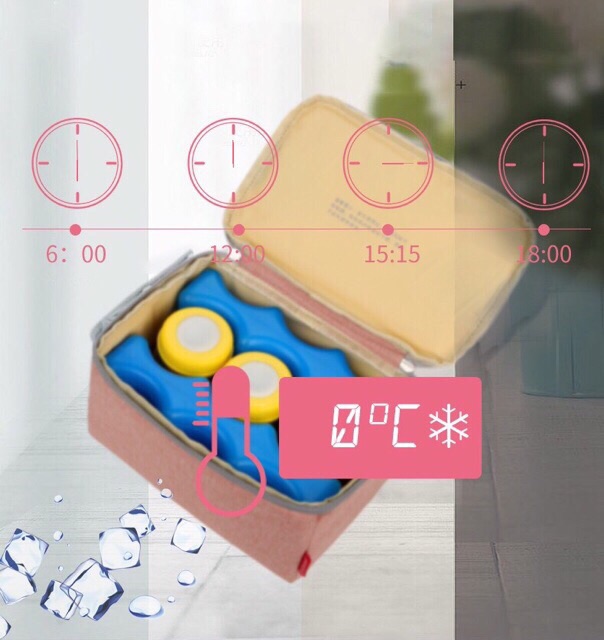 Túi giữ nhiệt, bảo quản sữa mẹ V-coool cao cấp