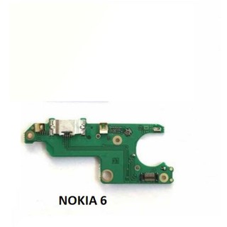 BỘ CHÂN SẠC + MIC NOKIA 6 ZIN