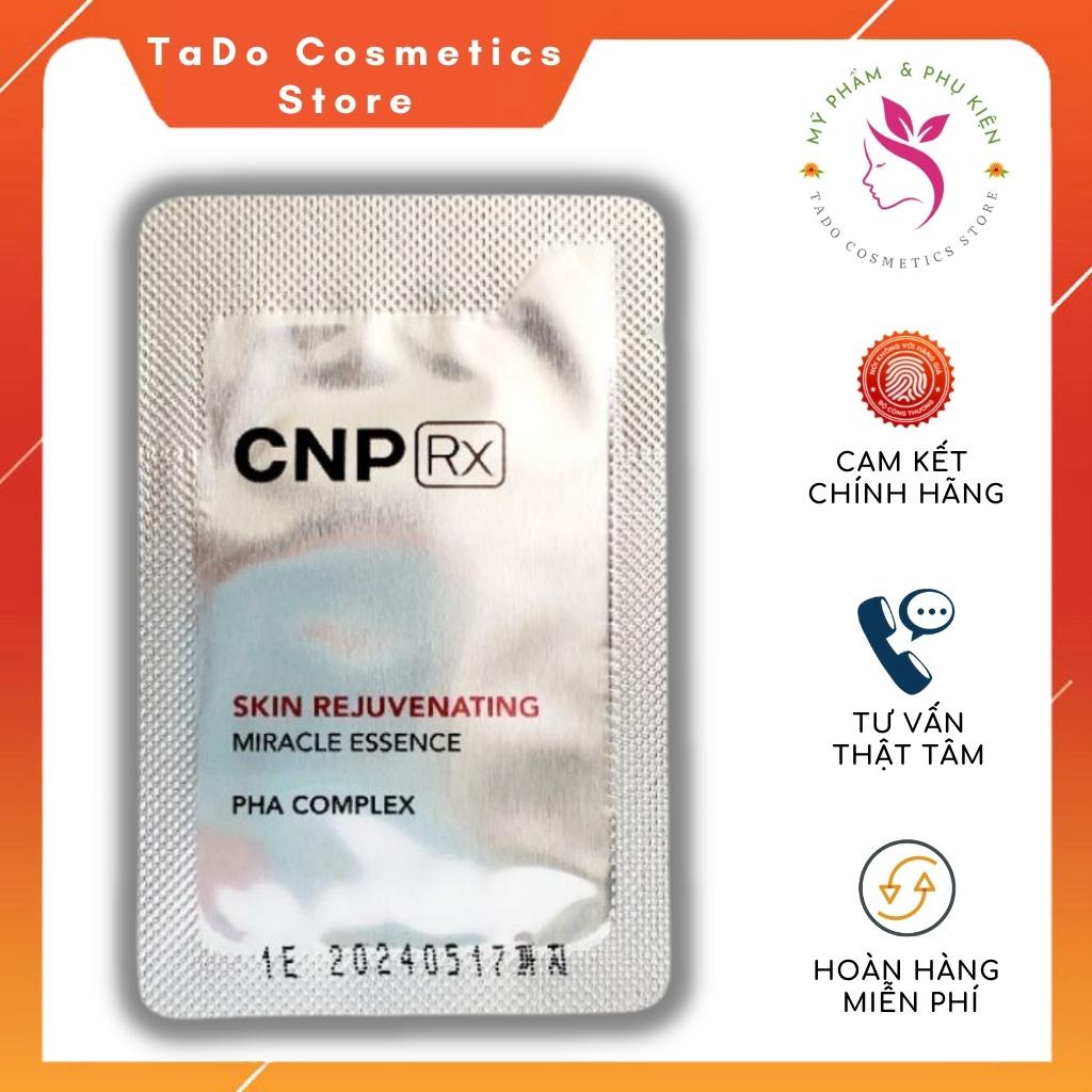 Tinh chất dưỡng truyền trắng da mặt CNP Rx Skin Rejuvenating Miracle Essence 1ml mờ thâm nám tàn nhang