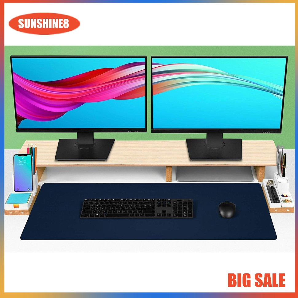 【SUN】Mouse Pad Ultra-thin Waterproof Multifunctional Computer Pad Desk Mat 80X40CM