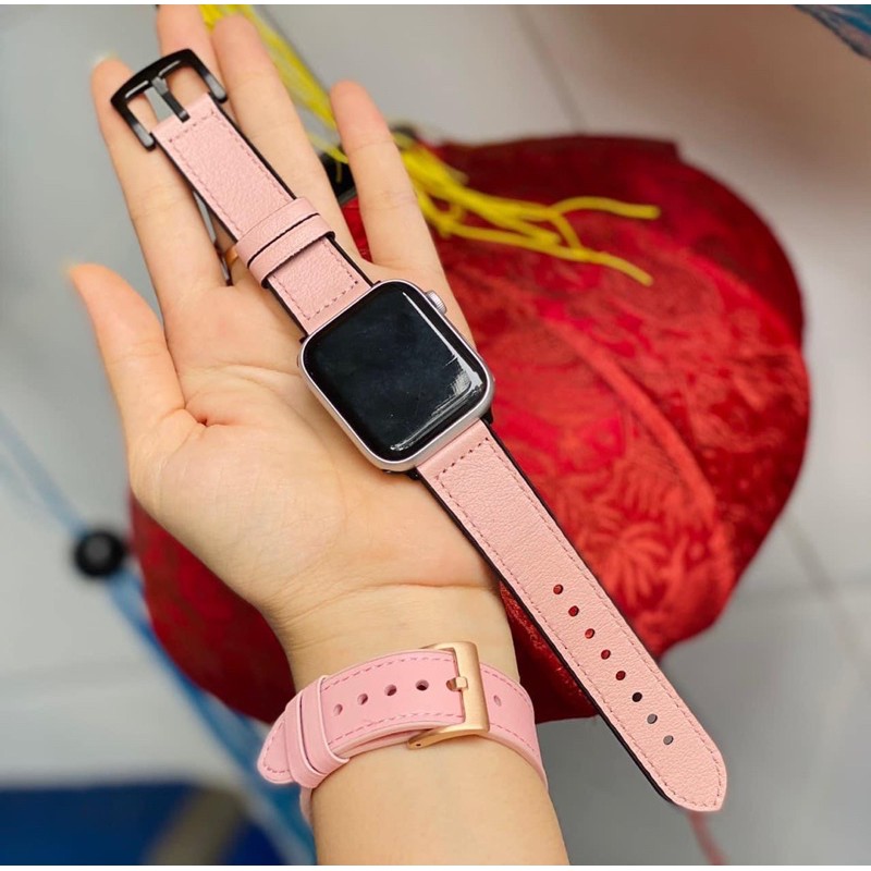 Dây đeo thay thế dành cho Apple watch size 38/40/42/44 màu hồng rất xinh
