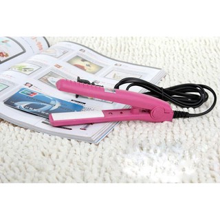 Máy Ép, Duỗi Tóc Mini 2 In 1 Phong Cách Hàn Quốc