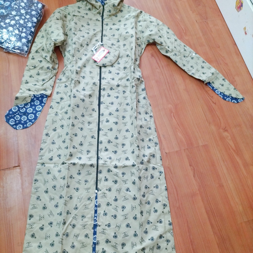 Áo chống nắng toàn thân 2 lớp vải thô, váy chống nắng, váy chống nắng toàn thân