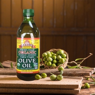 Dầu olive hữu cơ ép lạnh Bragg