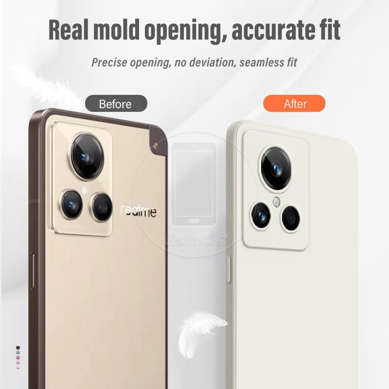 Ốp Điện Thoại TPU Dẻo Vuông Cho Realme GT 2 Master Explorer Edition