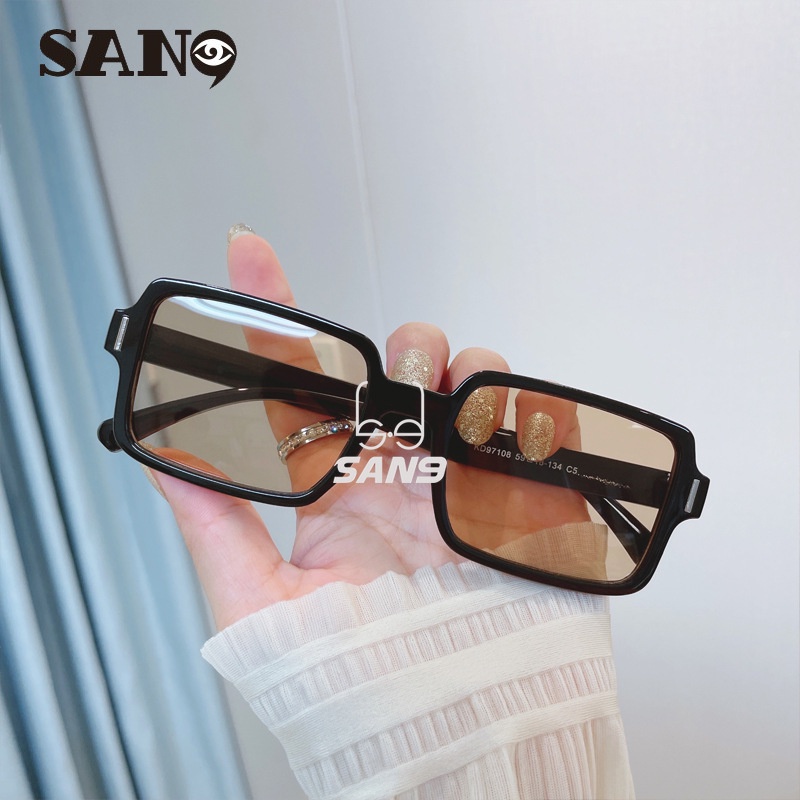 Kính Mát Gọng Vuông Chống Tia Uv Phong Cách Âu Mỹ (San9)