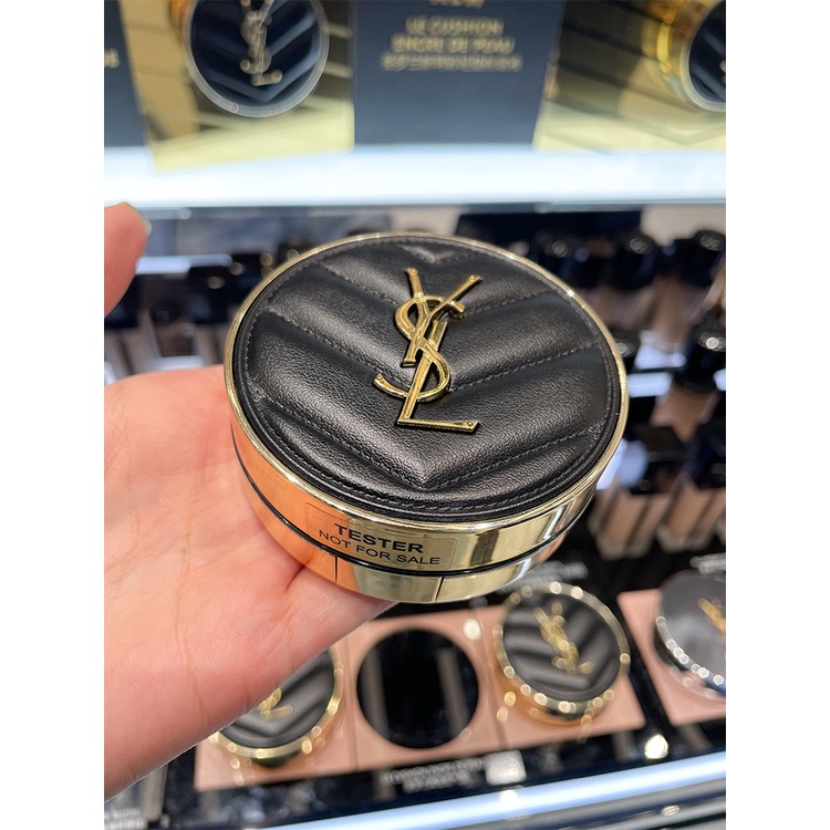 Ysl Kem bb air cushion Dưỡng Ẩm Lâu Trôi Thiết Kế Vỏ Họa Tiết Cẩm Thạch Thời Trang