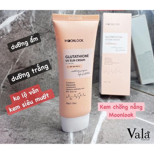 Kem Chống Nắng Trắng Da Moonlook SPA 50+ PA+++ 50g