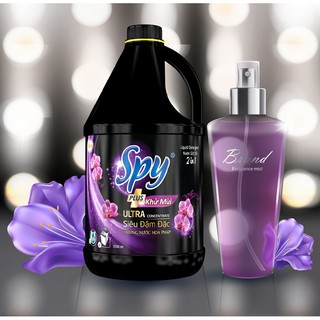 Nước Giặt Spy Plus đen Khử Mùi 3,5l
