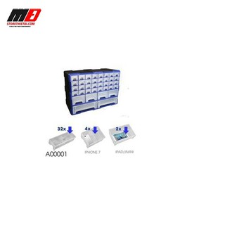 TỦ ĐỰNG LINH KIỆN 38 NGĂN TACTIX A001