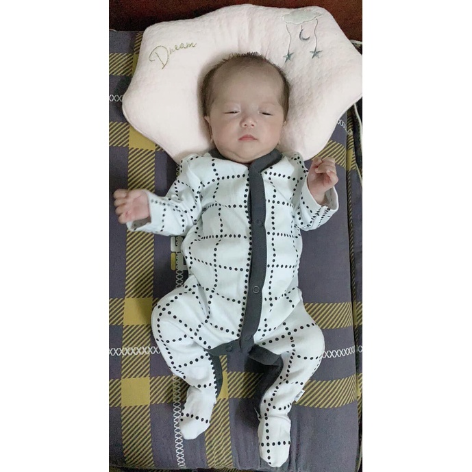 Bộ body dài liền chân cho trẻ sinh non thiếu tháng ✨𝙎𝙞𝙯𝙚 𝙧𝙞𝙚̂𝙣𝙜✨vải sợi sợi 100% cotton 𝗰𝗮𝗼 𝗰𝗮̂́𝗽