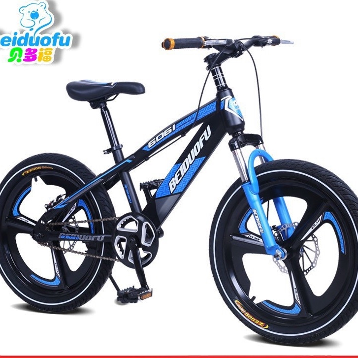 Xe đạp trẻ em thể thao địa hình cho bé Size 16 , 18 , 20 in Từ 7-12 tuổi BEIDUOFU bánh đúc khung nhôm(Hàng Nguyên Hộp)