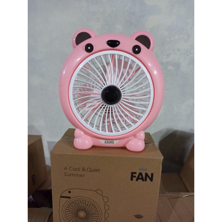 Quạt Hình Thú Để Bàn Hình Dáng Dễ Thương Phù Hợp Cho Dân Văn Phòng