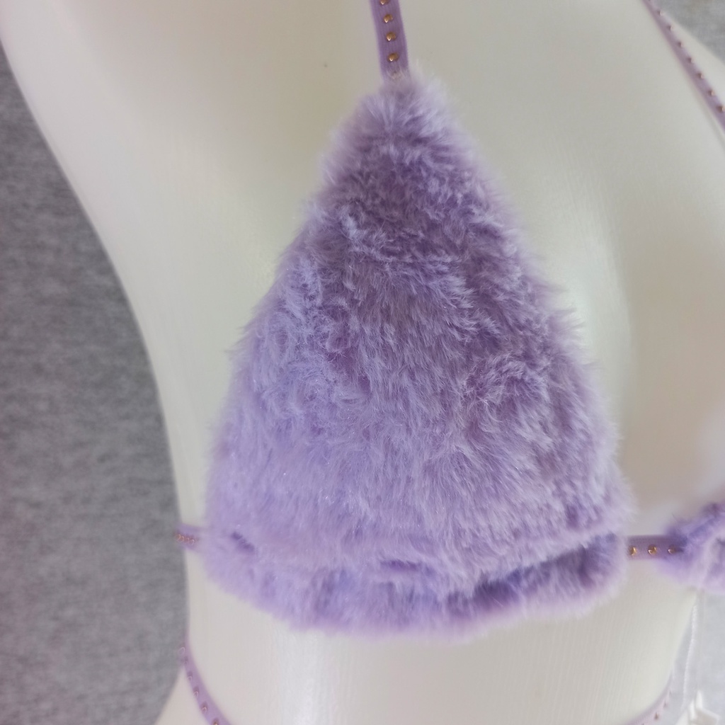 Áo bikini màu tím