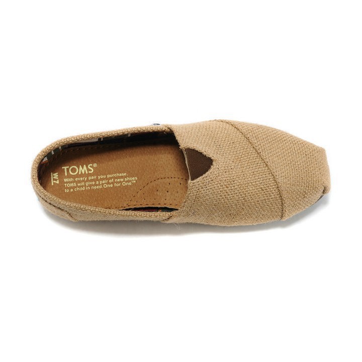 🎉PROMO🎉🍒💯 Toms Giày Lười Vải canvas 100% Chính Hãng Thời Trang Cho Nam