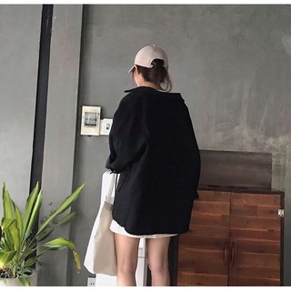 Áo khoác Kaki PUN JACKET Unisex (Đen/Nâu)