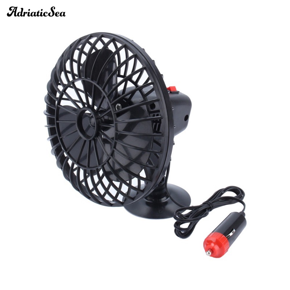 Quạt Làm Mát Mini 12v Không Gây Tiếng Ồn Dành Cho Xe Ô Tô / Xe Tải