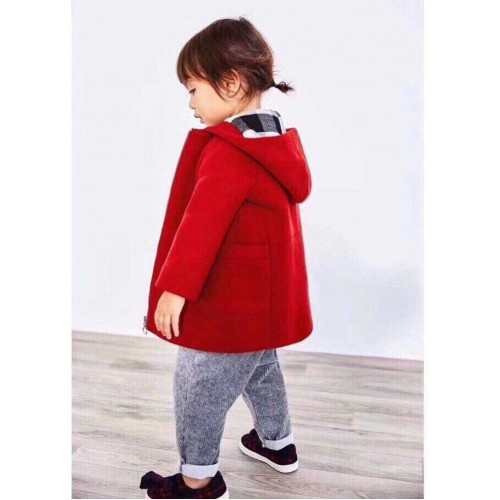 BGAK 1112 - Áo khoác dạ xuất xịn chính hãng ZARA dòng baby bé gái dưới 5 tuổi
