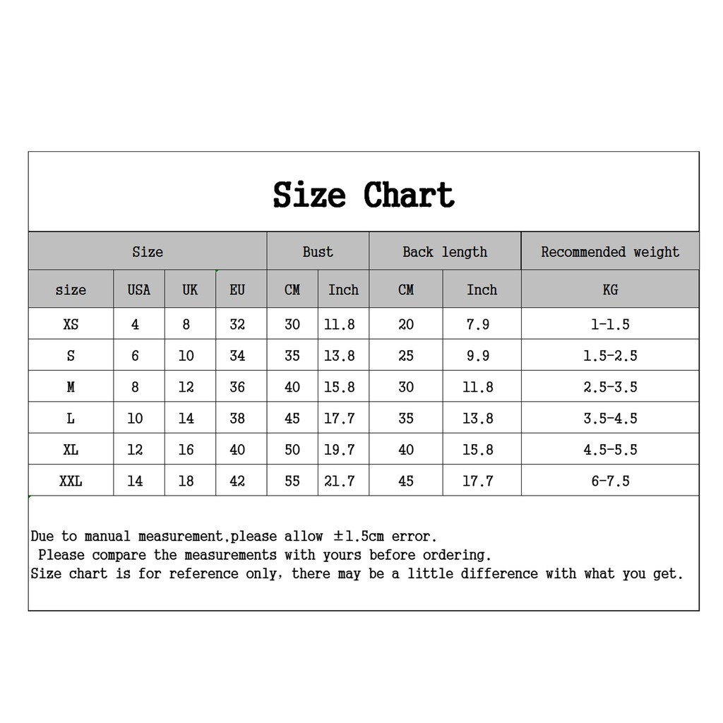 Áo thun không tay họa tiết hoạt hình dễ thương dành cho thú cưng