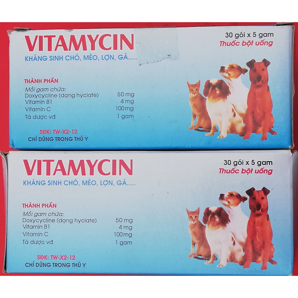 VITAMYCIN 5g  Chuyên dùng cho chó, mèo