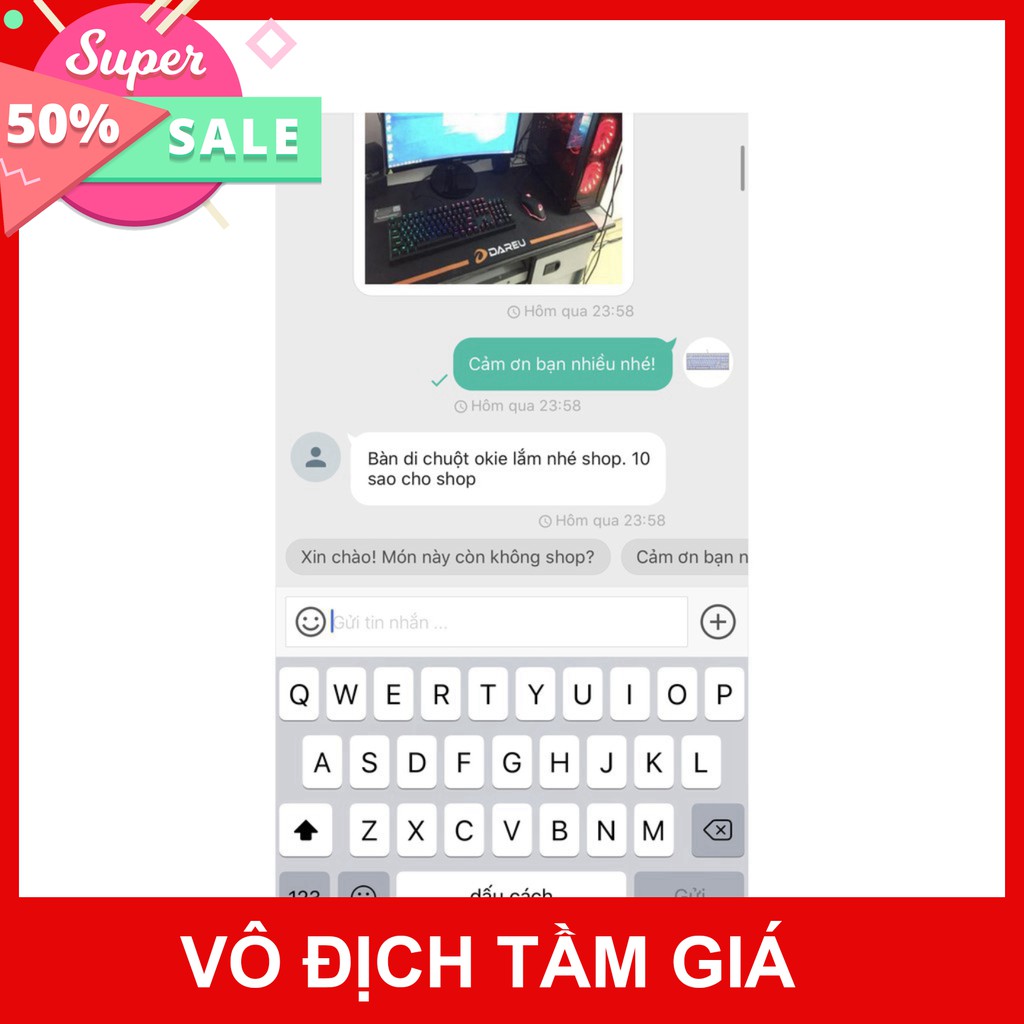 Bàn di chuột - Lót chuột - Pad chuột Dareu ESP109 XL - 900X400X3mm - Chính hãng Dareu