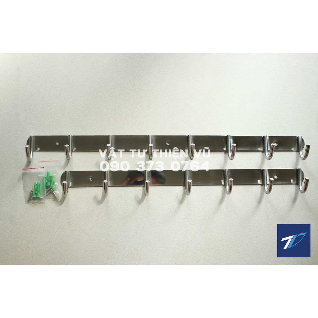 Móc treo quần áo gắn tường INOX 304 cao cấp/ Vật tư Thiện Vũ
